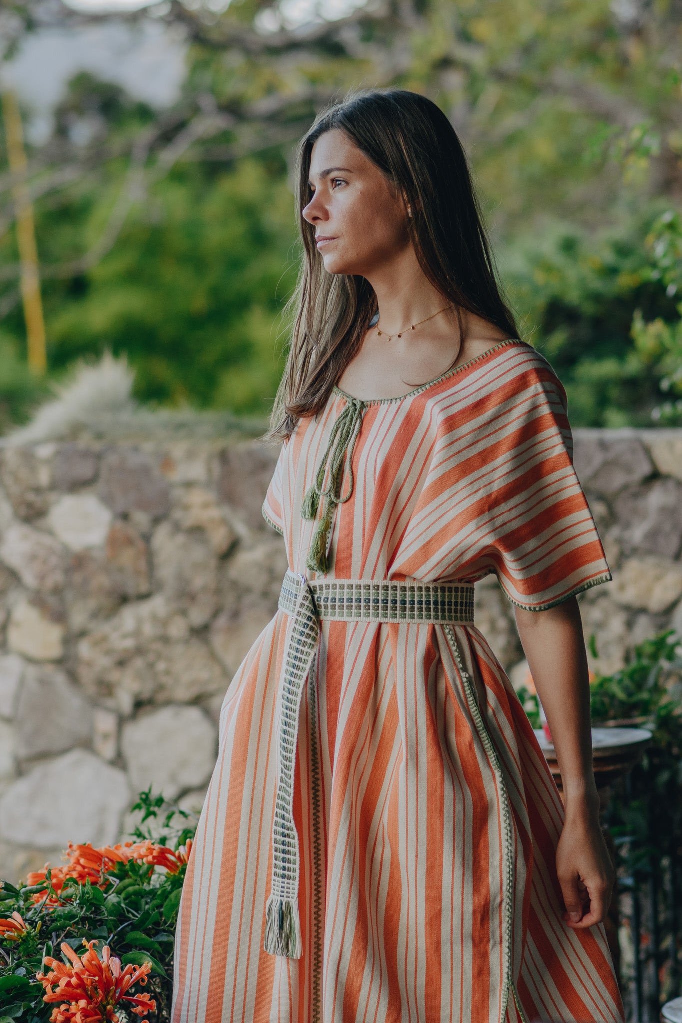 BLUE CADENA BUCKLE BELT