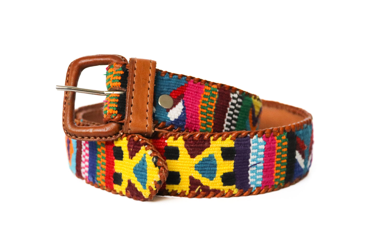 CHICHI LEATHER AND TEXTILE BELT