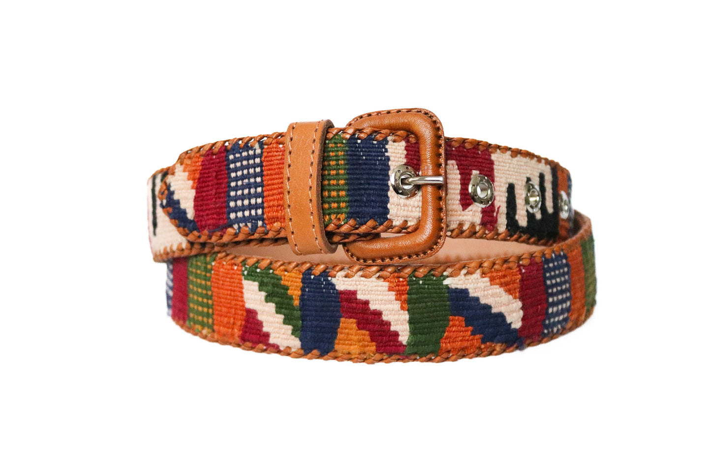 CHICHI LEATHER AND TEXTILE BELT